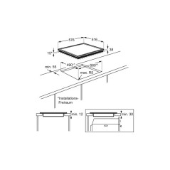 AEG HK634060XB Keramisk kogeplade Sort